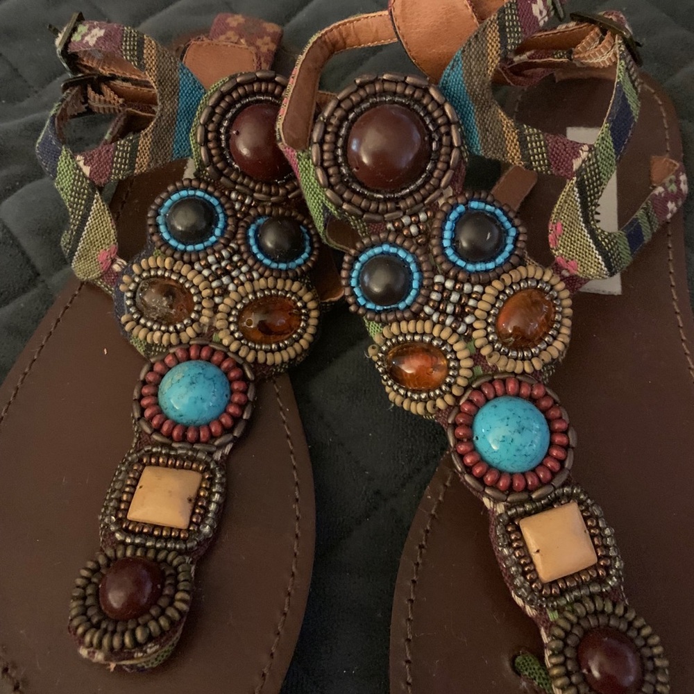 Steve Madden Boho Sandals Size 7 - image 8